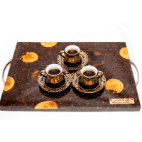 Plateau en fève de café